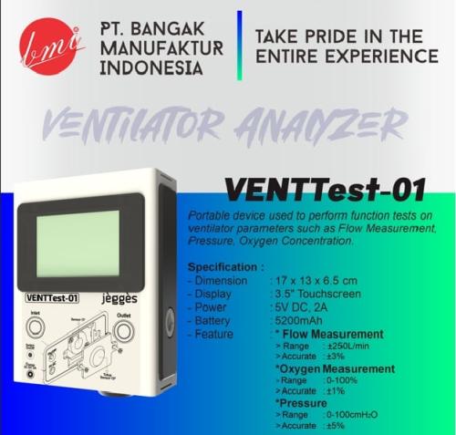 JEGGES VENTILATOR ANALYZER