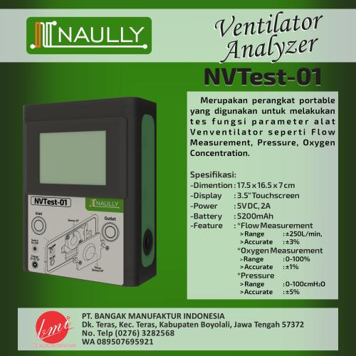 Ventilator Analyzer NAULLY (NVTEST-01)